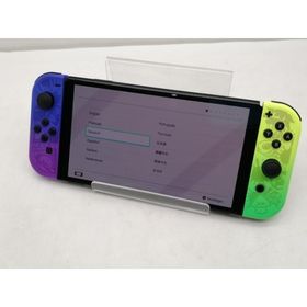 【中古】Nintendo Switch 本体 (有機ELモデル) HEG-S-KCAAA スプラトゥーン3エディション【仙台イービーンズ】保証期間１ヶ月【ランクB】