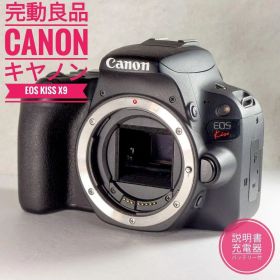 完動良品 Canon EOS Kiss X9 本体 純正ストラップ 説明書