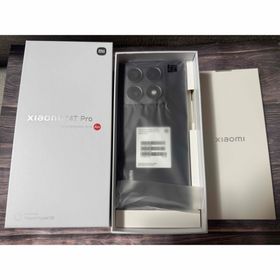 新品 xiaomi 14T Pro 256GB ブラック simフリー 本体(スマートフォン本体)