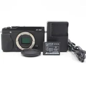 ■良品■ FUJIFILM ミラーレス一眼 X-E2 ボディ ブラック F FX-X-E2B ♯66033