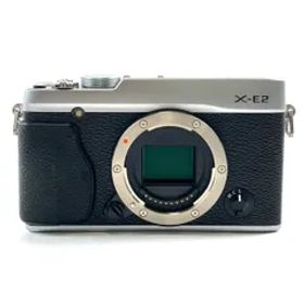 富士フイルム FUJIFILM X-E2 ボディ シルバー デジタル ミラーレス 一眼カメラ 【中古】