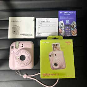 FUJIFILM instax mini 12 本体 ブロッサムピンク