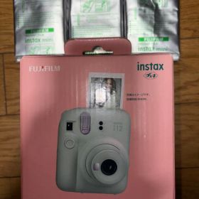 FUJIFILM instax mini 12 ミントグリーン フィルム30枚付