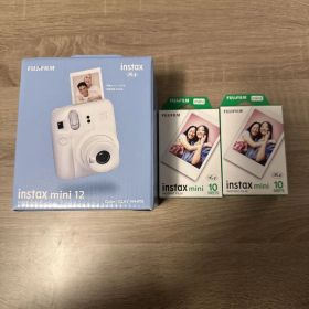 【チェキ】FUJIFILM instax mini 12 本体＋フィルム20枚