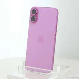 ソフマップ 〔展示品〕 iPhone16 Plus 128GB ピンク MXVD3J／A SIMフリー【305】