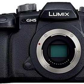 【中古】［非常に良い］パナソニック ミラーレス一眼カメラ ルミックス GH5 ボディ ブラック DC-GH5-K