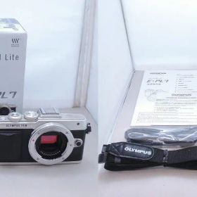 【全品ポイント10倍！要エントリー】【期間限定セール】【期間限定セール】オリンパス OLYMPUS ミラーレス一眼カメラ レンズキット フォーサーズ PEN Lite E-PL7 ダブルズームキット 【中古】