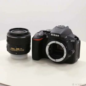 【中古】Nikon(ニコン) NIKON D5500 18-55 VRII レンズキット ブラック 【297-ud】