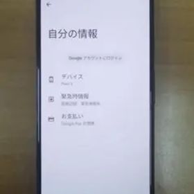 Google Pixel5 SIMフリー Googlephoto無制限！