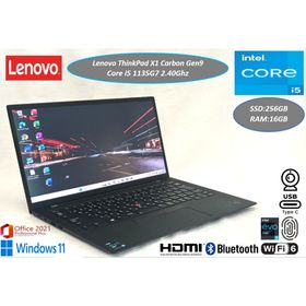 レノボ(Lenovo)の超美品 薄型 ThinkPad X1 Carbon Gen 9 i5 11世代(ノートPC)