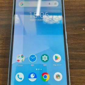 【2614N04】arrows 801FJ ブルー 中古携帯 本体のみ