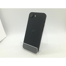 【中古】Apple 国内版 【SIMフリー】 iPhone 16e 128GB ブラック MD1Q4J/A【OSU301】保証期間１ヶ月【ランクA】