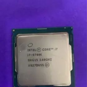 Intel Core I7-9700K CPU インテル1372