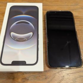 【美品】アップル iPhone16e 128GB ブラック バッテリー100%