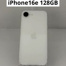 iPhone16e 128GB ホワイト 海外版 SIMフリー SIMロック無し