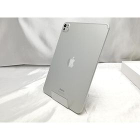 【中古】Apple 【Wi-Fi】 11インチ iPad Pro（M4/2024） 256GB シルバー 標準ガラス MVV93J/A【ECセンター】保証期間１ヶ月【ランクA】