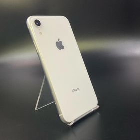 アップル(Apple)の【全額返金保証】【最速発送】Apple iPhone iPhone XR 64GB ホワイト docomo 動作確認済(スマートフォン本体)