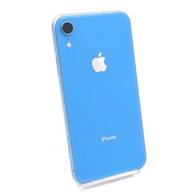 アップル(Apple)の【全額返金保証】【最速発送】Apple iPhone iPhone XR 64GB ブルー au SIMフリー 美品 動作確認済(スマートフォン本体)