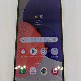 GalaxyA22 5G SC-56B android13 Simフリー④