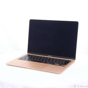 〔中古〕Apple(アップル) MacBook Air 13.3-inch Early-2020 MWTL2J／A Core_i3 1.1GHz 8GB SSD256GB ゴールド 〔10.15 Catalina〕〔295-ud〕
