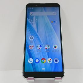 AQUOS sense3 basic SHV48 au シルバー c16842