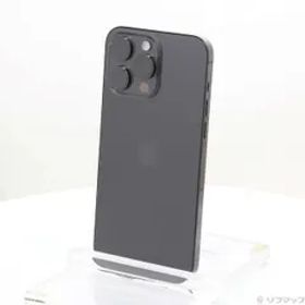 ソフマップ 〔中古品〕 iPhone15 Pro Max 256GB ブラックチタニウム MU6P3J／A SIMフリー【377】