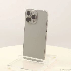 ソフマップ 〔中古品〕 iPhone15 Pro Max 256GB ナチュラルチタニウム MU6R3J／A SIMフリー【196】