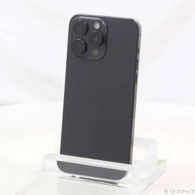 ソフマップ 〔中古品〕 iPhone15 Pro Max 256GB ブラックチタニウム MU6P3J／A SIMフリー【344】