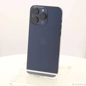 ソフマップ 〔中古品〕 iPhone15 Pro Max 256GB ブルーチタニウム MU6T3J／A SIMフリー【305】