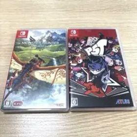 Switchソフト モンスターハンター ストーリーズ 2 & ペルソナ5 セット