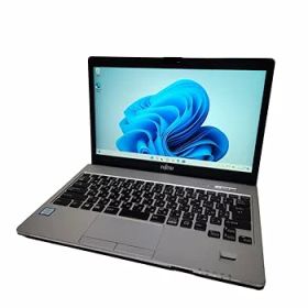 【中古】富士通 fujitsu FMV LIFEBOOK S936/M 【KINGSOFT Office】 ノート パソコン Core i5-6300U Windows7 320GB(HDD) 4GB 13.3インチ 1920*1080 DVD-R