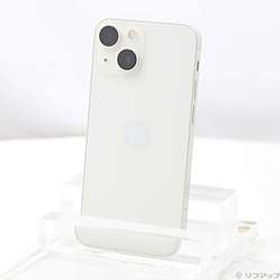 〔中古品〕 iPhone13 mini 512GB スターライト MLJR3J／A SIMフリー ［5.4インチ有機EL／Apple A15］〔中古品〕 iPhone13 mini 512GB スターライト MLJR3J／A SIMフリー ［5.4インチ有機EL／Apple A15］