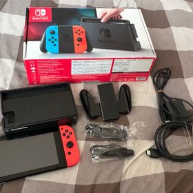 ニンテンドースイッチ(Nintendo Switch)のNintendo Switch JOY-CON(L) ネオンブルー/(R) ネオ(家庭用ゲーム機本体)