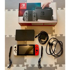 ニンテンドースイッチ(Nintendo Switch)の【美品】Nintendo Switch本体 付属品、箱等完備(家庭用ゲーム機本体)