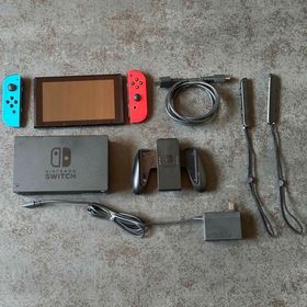 ニンテンドースイッチ(Nintendo Switch)のNintendo Switch JOY-CON(L) ネオンブルー/(R) ネオ(家庭用ゲーム機本体)