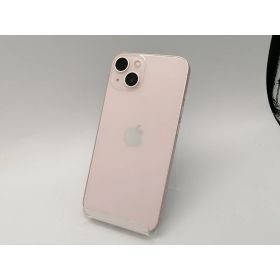 【中古】Apple au 【SIMフリー】 iPhone 13 128GB ピンク MLNE3J/A【広島本通】保証期間1ヶ月【ランクC】