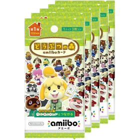 どうぶつの森amiiboカード 第1弾 (5パックセット)