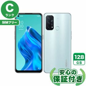 SIMフリー OPPO Reno5 A A101OP アイスブルー128GB 本体[Cランク] Androidスマホ 中古 送料無料 当社6ヶ月保証