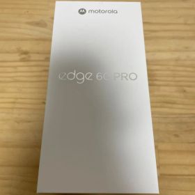 【新品未開封】Motorola edge 60 pro カルサイトホワイト