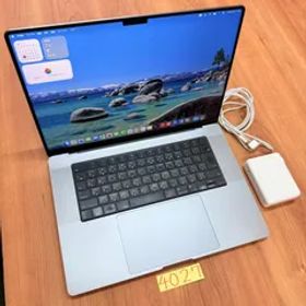 【動作確認済み】 MacBook pro 16インチ 2021 アップル Apple M1 pro 32GB 1TB 動画編集可能 カメラ内蔵 ノートPC ノートパソコン SSD搭載 macOSインストール済 【4027】