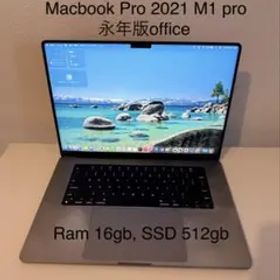美品 Macbook Pro 2021 16インチ Windows 11 Pro