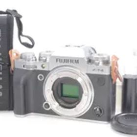 【純正ストラップ付き良品】FUJIFILM フジフィルム X-T4ボディ シルバー