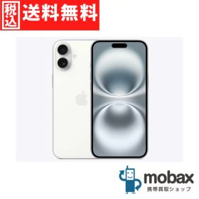 ◆ポイントUP◆《国内版SIMフリー》【新品未開封品（未使用）】 iPhone 16 Plus 256GB [ホワイト] MXVH3J/A 白ロム 6.7インチ Apple（SIMフリー）