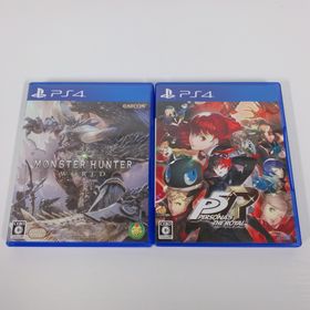 PS4 ペルソナ5 ザ・ロイヤル モンスターハンターワールド セット 動作◎(家庭用ゲームソフト)