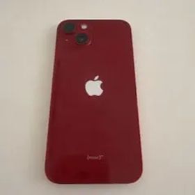 Apple iPhone 13 本体RED/128GB/初期化済み/SIMフリー