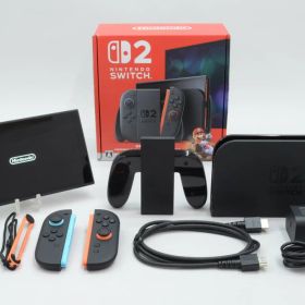 【中古】Nintendo Switch 2 (日本語・国内専用) マリオカート ワールド セット BEE-S-KB6PA【ソフト付き】 外観ランクA