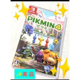 ニンテンドースイッチ(Nintendo Switch)の♦✨️美品✨️ ピクミン４ スイッチ(家庭用ゲームソフト)