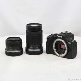 【中古】Canon(キヤノン) EOS R50 ダブルズームキット ブラック 【198-ud】