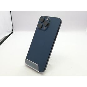 【中古】Apple 海外版 【SIMフリー】 iPhone 15 Pro Max 1TB ブルーチタニウム【立川フロム中武】保証期間１ヶ月【ランクB】