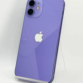 【BT100%】iPhone 12 mini 64GB パープル ソフトバンク SIMロック解除済